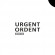 Клише штампа "Urgent Ordent" (чёрное - среднее)
